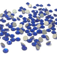 144 Swarovski 2058 7ss crystal flatback rhinestones nail art ss7 MAJESTIC BLUE 