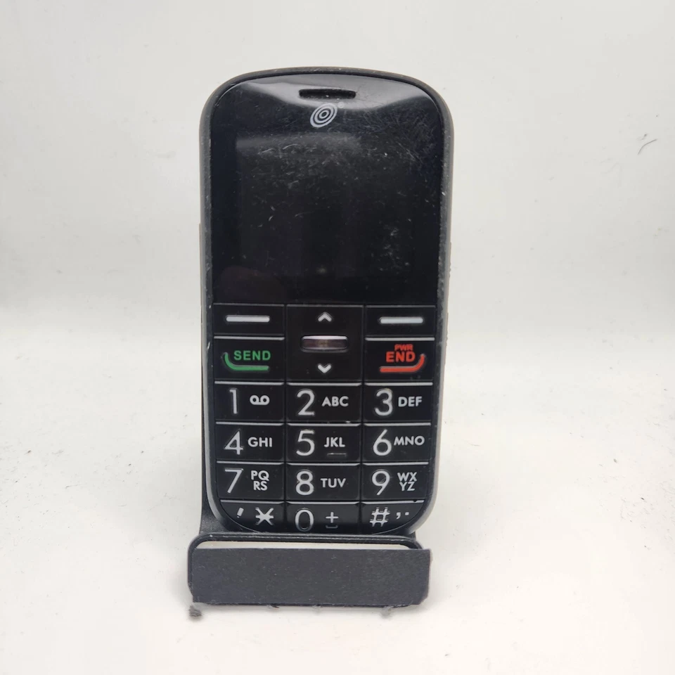 Alcatel "The Big Easy" A382G Cellular Phone (Tracfone) - Black - ASIS #1544 - Image 3 of 4