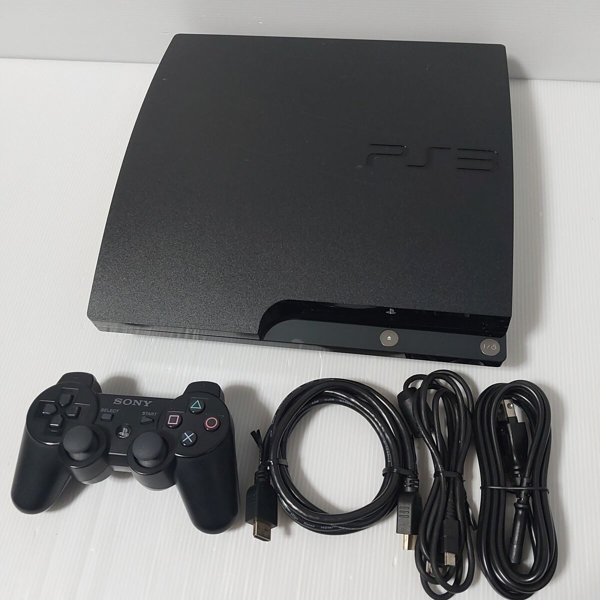 SONY PlayStation3 PS3 slim console Black CECH-2000A Works fine from Japan