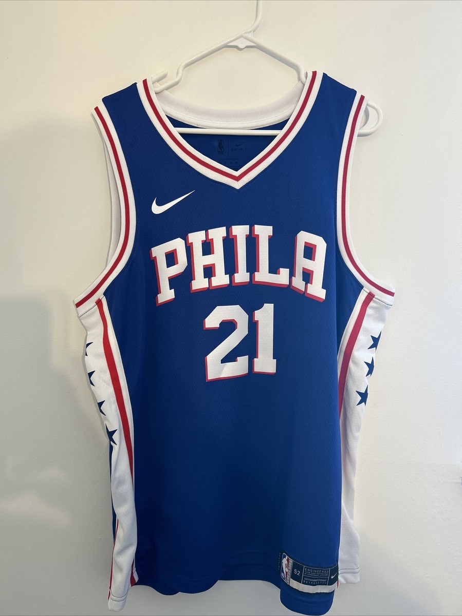 Joel Embiid Philadelphia 76ers Nike Jersey