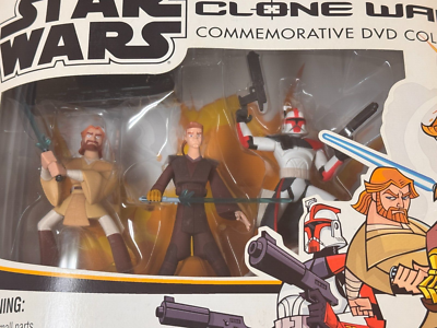 STAR WARS THE CLONE WARS COMMEMORATIVE DVD COLLECTION x2 NEW | eBay