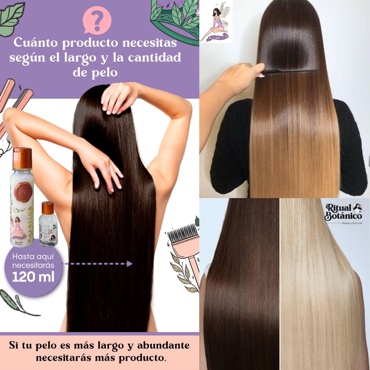 Cabello Maltratado Alisado Permanente Natural Casero El Cabello