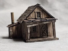 Jaspers Backwoods Mining Cabin N Scale Laser Cut Model Kit