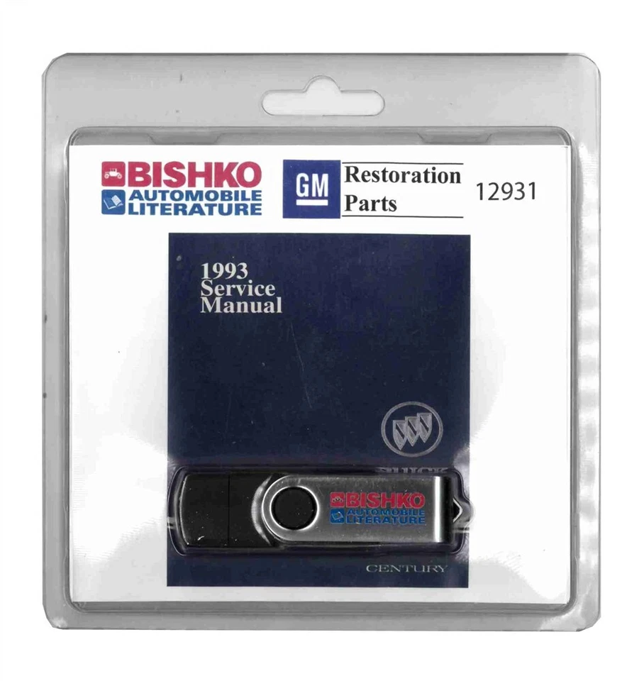 1993 Buick Century Shop Service Repair Manual USB - Image 2 of 3