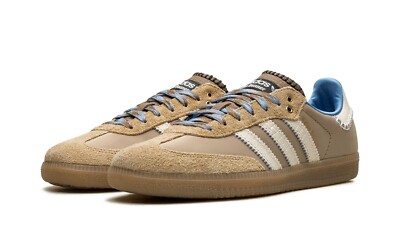 Size 9.5 - Wales Bonner x adidas Samba Nylon Desert White for sale