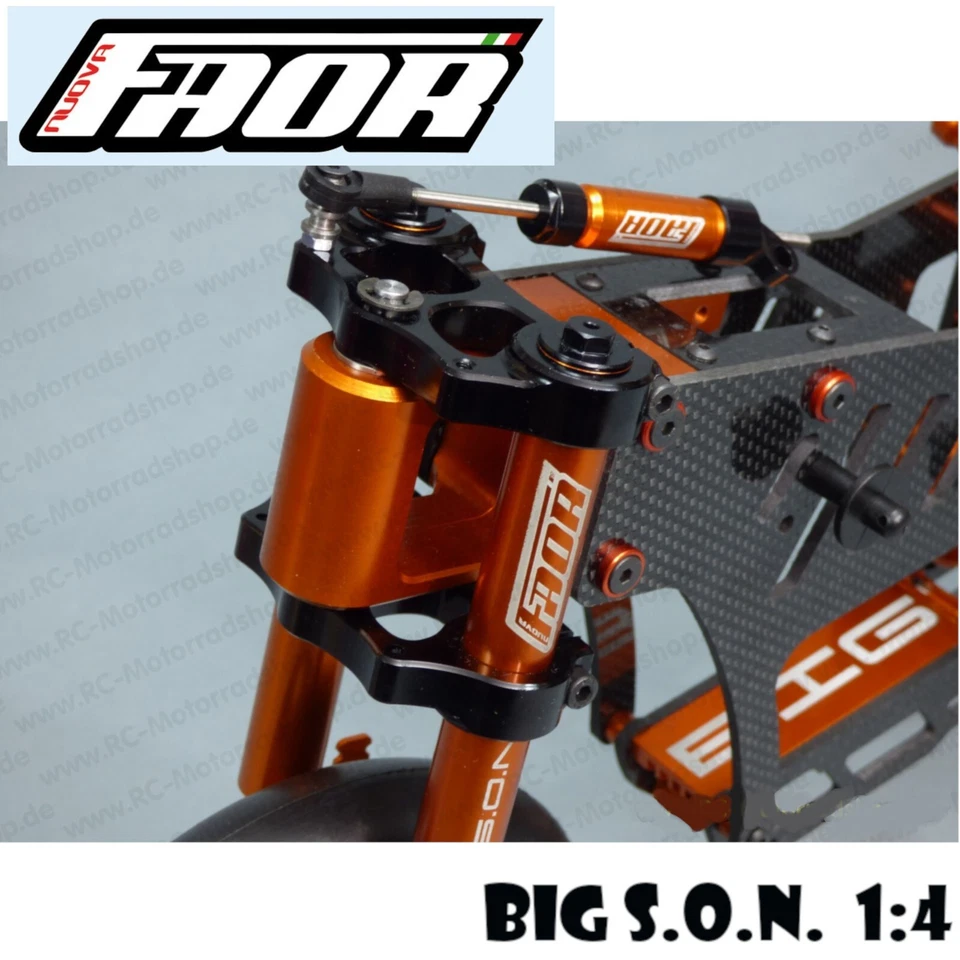 Moto Elettrica BIG S.O.N. scala 1:4 Nuova Faor cod B01 Factory Built RC - Immagine 2 di 4