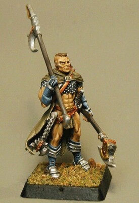Magnificent Egos Grunthor, Barbarian Lord by 5th Field Fantasy Miniatures Metal