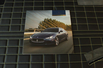 RAR VIP Kunden Prospekt brochure Maserati Ghibli Ghibli S Ghibli SQ4 Diesel MY14