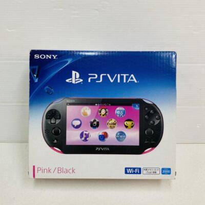 PlayStation Vita - SONY PlayStationVITA 本体  PCH-2000 ZA11 Sony Playstation Vita 1GB Black Console (Japan Import), PCH