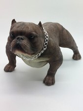 Nib Petorama 8american Bully Dog Figurine
