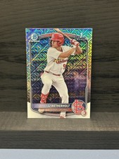 2025 Bowman Chrome Mega Box Prospects #BCP-22 JJ Wetherholt 1st Bowman
