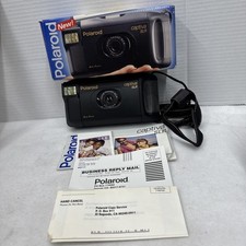Vintage Polaroid Captiva SLR Instant 95 Film Camera Auto Focus With Box untested