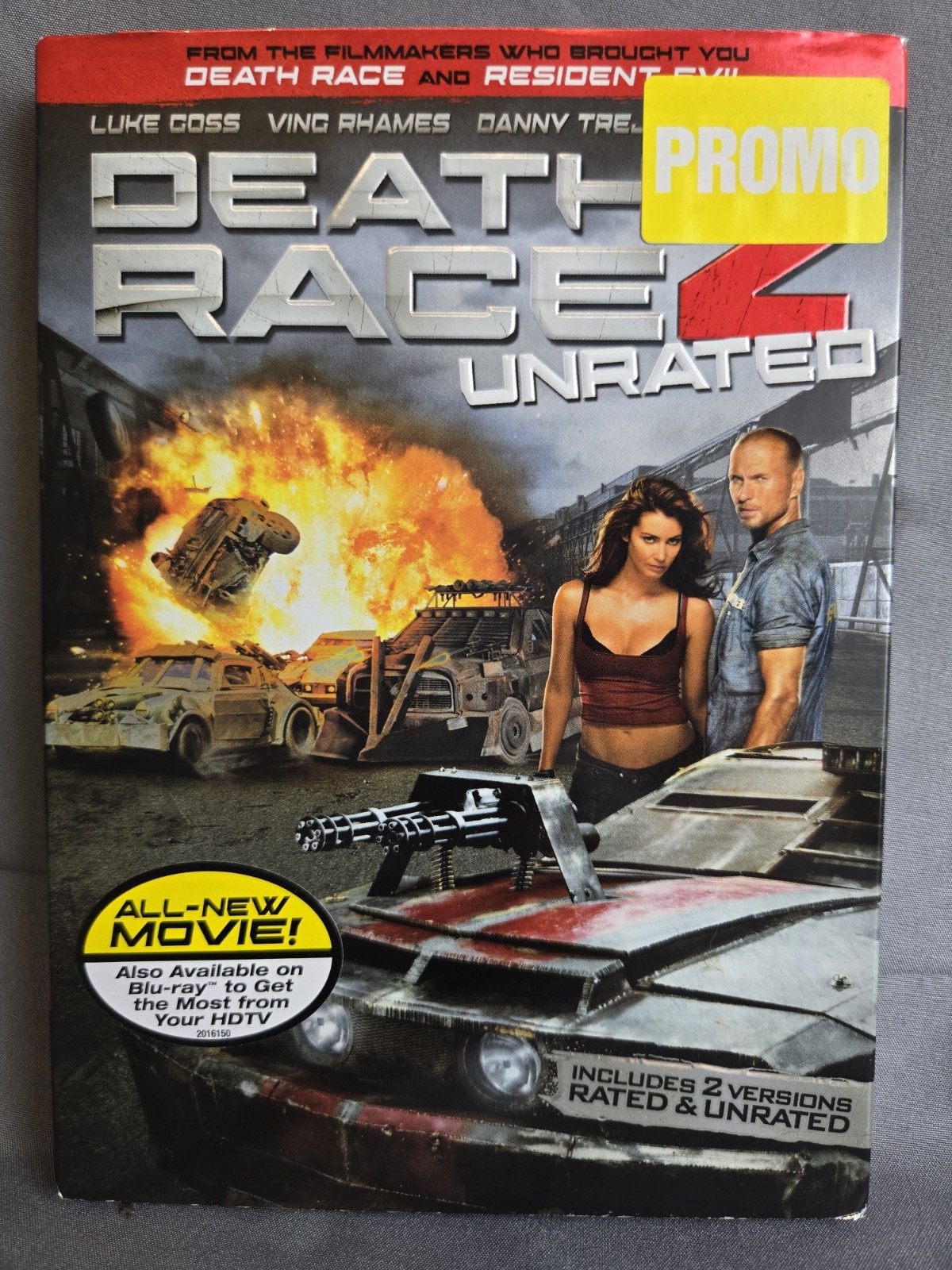 Death Race 2 (Unrated Edition) - DVD - Very Good - Deobia Oparei,Patrick Lyster