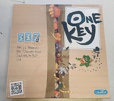 Libellud One Key Board Game NEW SEALED 2-6 Players Ages 8+. 20 Minutes Play Time
