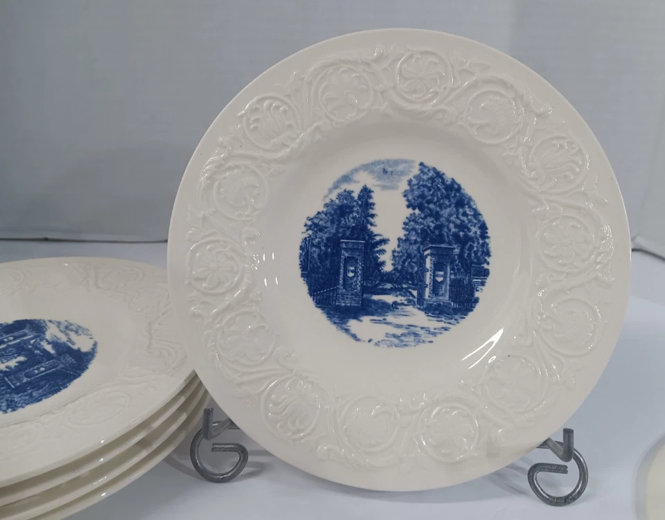 Placa del Instituto Militar Wedgwood Virginia - Puertas límite 6-5/8"d Foto 3 de 4