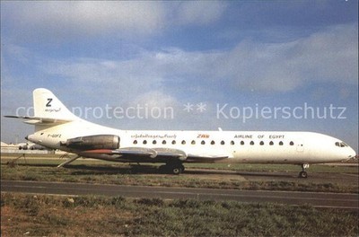 Flugzeuge zivil ZAS Egypte Caravelle 10 B3 F-GDFZ C/N 2