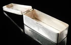 Sterling Silver Tooth Powder Box, Hallmarked London 1842