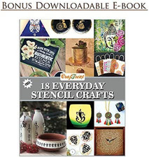 Reusable Rose Stencils for Painting on Wood, Canvas, Paper, Fabric and Wall -...