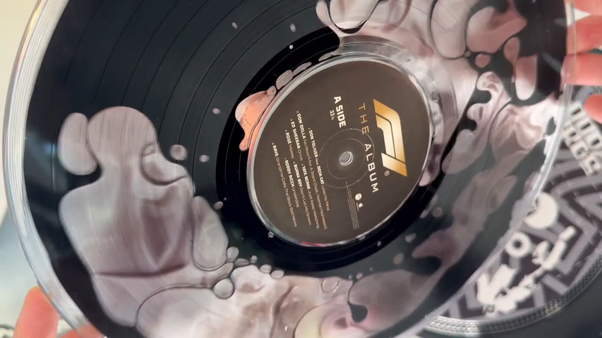 F1 The Album 🪙 Soundtrack Limited Edition Liquid Filled Oil