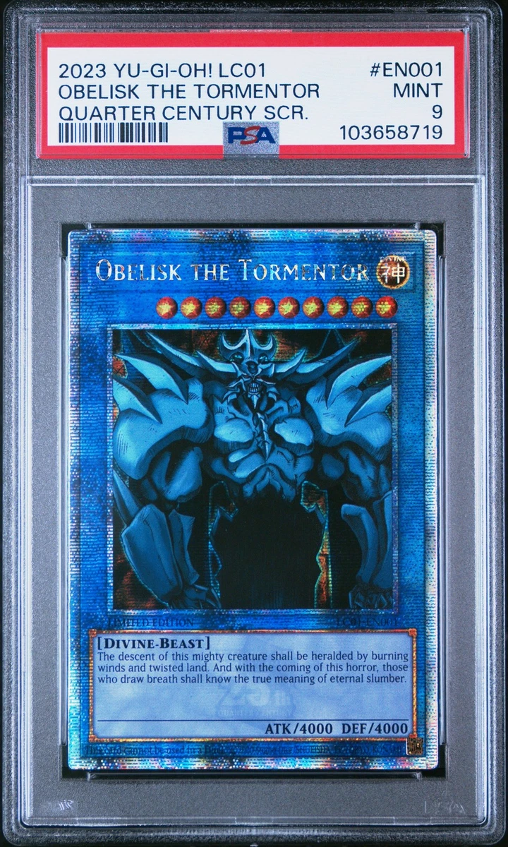 Obelisk The Tormentor Yu-Gi-Oh! TCG Professional Sports