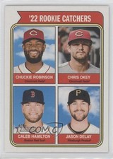 2023 Heritage Topps Rookie Stars SP Jason Delay Caleb Hamilton Chris Okey 0g0p