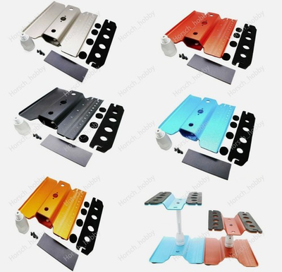 #ad Model Repair Station Work Stand Rotate 360° For 1 8 1 10 RC Car Assembly Tool $17.46