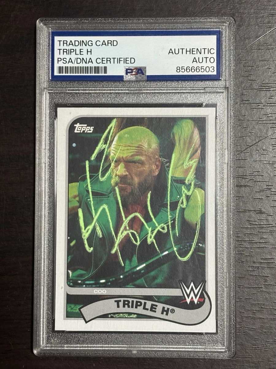 triple h signed products for sale | eBay