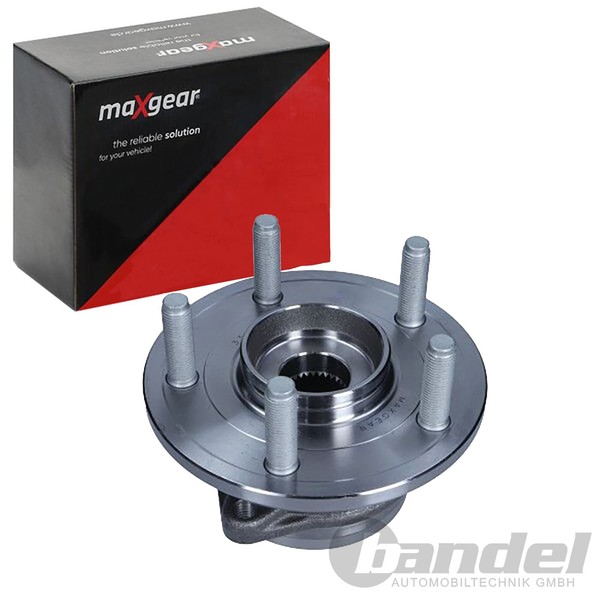 Maxgear RADLAGER-SATZ Vorderachse Passend FÜR Jeep Grand | 33-1223-image