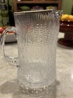 Iittala Ultima Thule Pitcher Ice Tapio Wirkkala Finland Crystal Glass 8” — photo 5