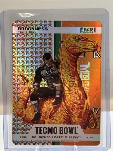 Bo Jackson Battle Arena Tecmo Bowl Endzone Fire Brockness Brock Bowers EZ95🔥🔥