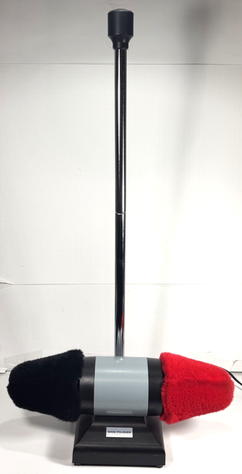 Dual Buffer Electric Shoe Polisher Shine Qesco Model Q004 Te