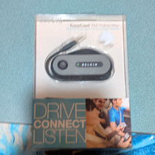 Belkin TuneCast FM Transmitter FM Band 3.5mm Jack Connector Gray/Black