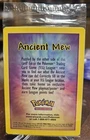 Pokemon TCG Ancient Mew Sealed 2000 Movie Promo Holo Rare