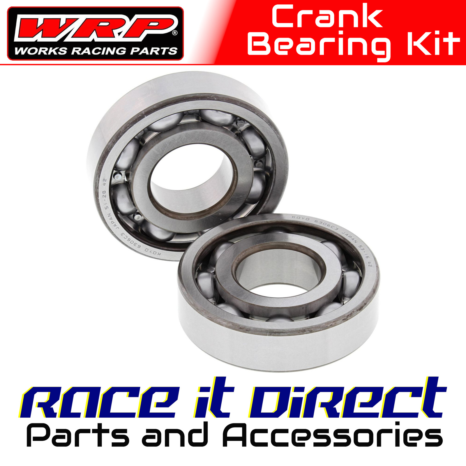 Crank Shaft Bearing Kit for Yamaha YFM250 Big Bear 2007-2009 WRP