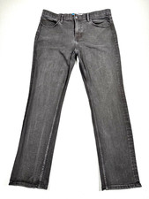 Old Navy 360 Stretch Men s Slim Black Jeans Size 38x32 Faded Wash Denim Pants