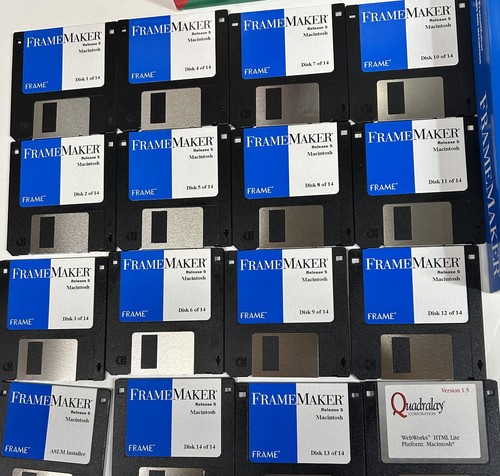 FrameMaker Software Package  for Macintosh - Picture 2 of 3