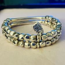 DUPLA - Uno de 50 Bracelet - Silver (Authentic + Made in Spain) Dazzling!
