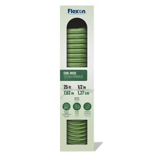 Flexon 1/2" x 25ft Coil Garden Hose