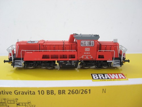 HV9* BRAWA Spur N 62712 Diesellok Gravita 10 BB BR 261 093-9 DB OVP DSS TOP | Condition: Gebraucht