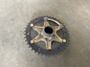 01-05 YAMAHA RAPTOR 660 OEM REAR AXLE SPROCKET HUB COLLAR & 41T