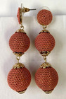 QVC The Shailene - Graduated Sphere Drop Earrings Coral — photo 2