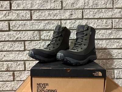 The North Face Men's Chilkat Nylon II Winter Boots New Taupe Green/Black   10.5