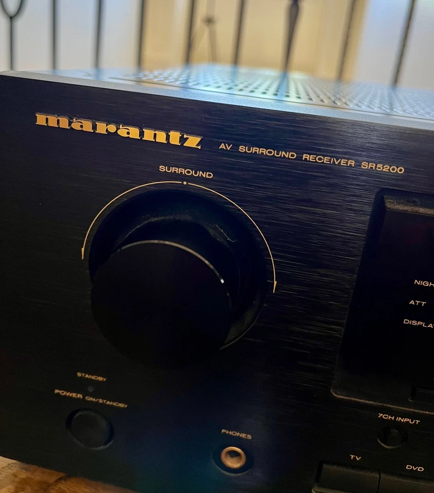 Marantz SR5200/U1B Stereo A/V Receiver 7Ch Home Theater Surround Sound System - Image 2 of 4