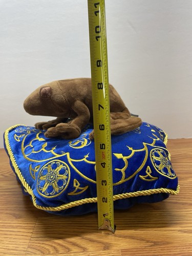 Harry Potter Honeydukes Chocolate Frog Plush Pillow New With Tags - Picture 4 of 8