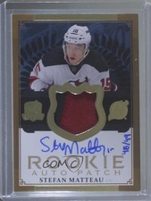 2013 The Cup Rookie Gold Patches/Auto 48/49 Stefan Matteau #113 Patch Auto x3x