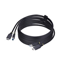 StarTech.com Cavo KVM HDMI e USB 5Gbps da 3m, Cavo Combinato HDMI 2.0 4K 60Hz e