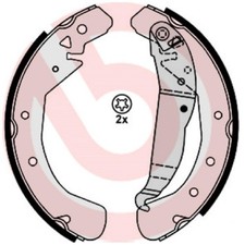 Bremsbackensatz hinten für Opel Astra G F70 T98 F35 H A04 L70 Combo | 24534935