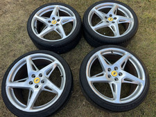 GENUINE FERRARI 458 488 430 VW TRANSPORTER T6 T5 ALLOYS WHEELS TYRES X 4