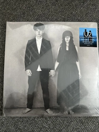 U2 SONGS OF EXPERIENCE 180G CYAN VINYL ALBUM 12” 2LP NEW & SEALED