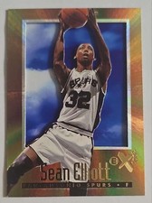 1996-97 E-X2000 #64 Sean Elliott Near Mint